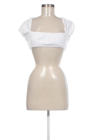 Damska koszulka na ramiączkach H&M Divided, Rozmiar XS, Kolor Biały, Cena 20,99 zł