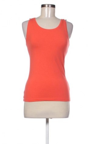 Γυναικείο αμάνικο μπλουζάκι S.Oliver, Μέγεθος S, Χρώμα Πορτοκαλί, Τιμή 7,00 €