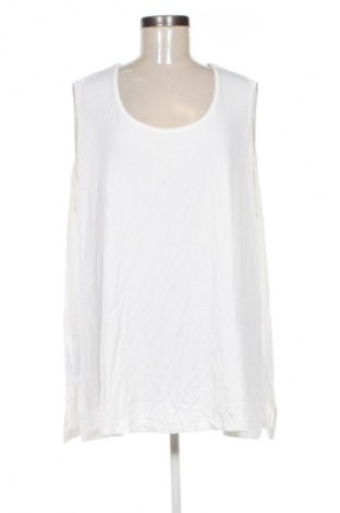 Damska koszulka na ramiączkach Ulla Popken, Rozmiar 3XL, Kolor ecru, Cena 37,99 zł