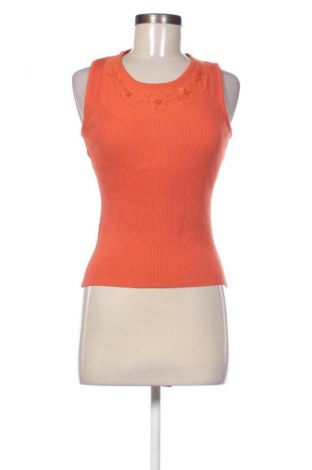 Γυναικείο αμάνικο μπλουζάκι Unbranded, Μέγεθος L, Χρώμα Πορτοκαλί, Τιμή 8,77 €
