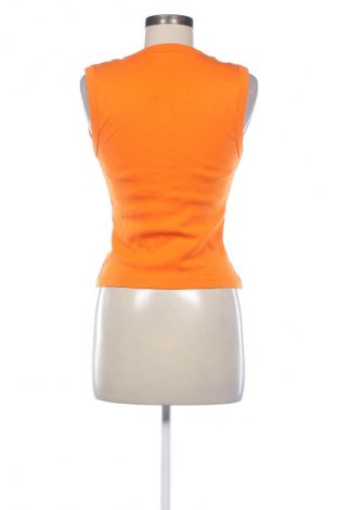 Γυναικείο αμάνικο μπλουζάκι Zara, Μέγεθος L, Χρώμα Πορτοκαλί, Τιμή 5,75 €