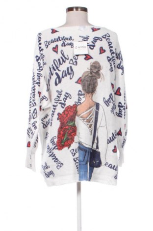 Damski sweter Alba Moda, Rozmiar XXL, Kolor Kolorowy, Cena 112,53 zł