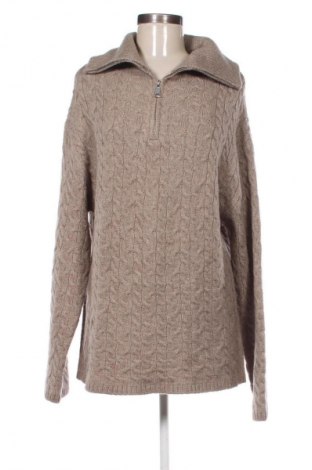 Damenpullover Amisu, Größe M, Farbe Beige, Preis 15,00 €