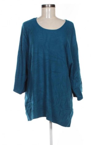 Női pulóver Belle Curve, Méret XXL, Szín Kék, Ár 5 219 Ft