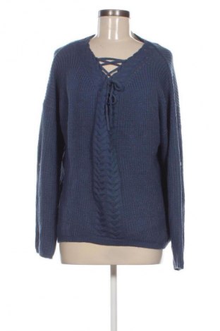 Γυναικείο πουλόβερ Beloved, Μέγεθος M, Χρώμα Μπλέ, Τιμή 14,74 €