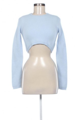 Pulover de femei Bershka, Mărime M, Culoare Albastru, Preț 78,20 Lei