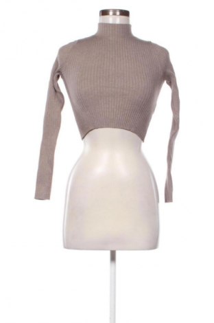 Damski sweter Bershka, Rozmiar XS, Kolor Beżowy, Cena 79,00 zł