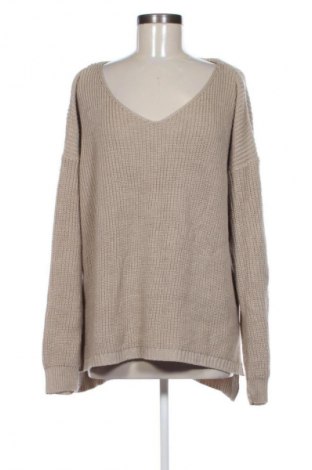 Pulover de femei Boohoo, Mărime XXL, Culoare Bej, Preț 42,99 Lei