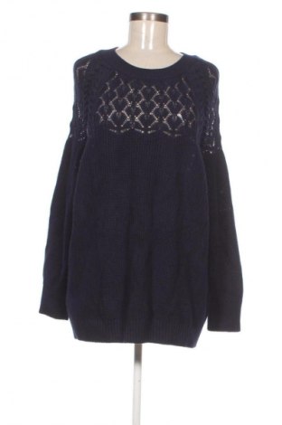 Γυναικείο πουλόβερ Bpc Bonprix Collection, Μέγεθος XXL, Χρώμα Μπλέ, Τιμή 12,99 €