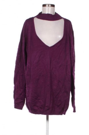Dámský svetr City Chic, Velikost XL, Barva Fialová, Cena  299,00 Kč