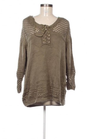 Női pulóver Crossroads, Méret XL, Szín Zöld, Ár 3 359 Ft