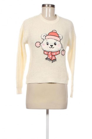 Pulover de femei Fb Sister, Mărime XS, Culoare Ecru, Preț 76,86 Lei