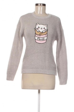 Dámský svetr Fb Sister, Velikost S, Barva Šedá, Cena  419,00 Kč