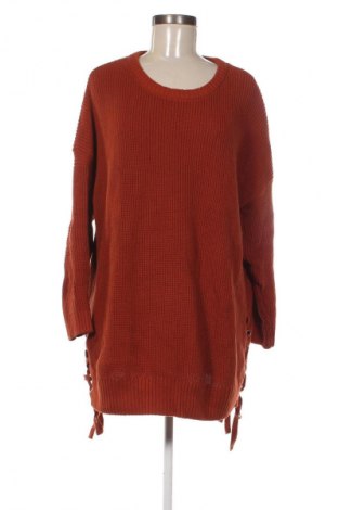 Дамски пуловер John Baner, Размер XXL, Цвят Червен, Цена 7,66 €