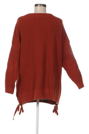 Дамски пуловер John Baner, Размер XXL, Цвят Червен, Цена 7,66 €
