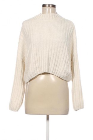 Pulover de femei Pull&Bear, Mărime S, Culoare Alb, Preț 51,99 Lei
