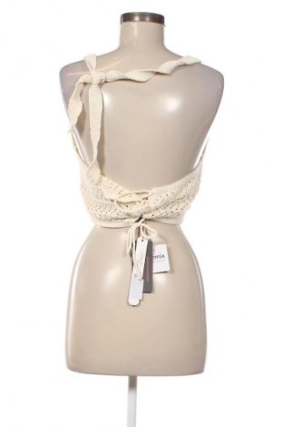 Damenpullover Romwe, Größe L, Farbe Ecru, Preis 14,99 €