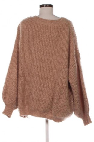 Дамски пуловер SHEIN, Размер 3XL, Цвят Кафяв, Цена 11,24 €