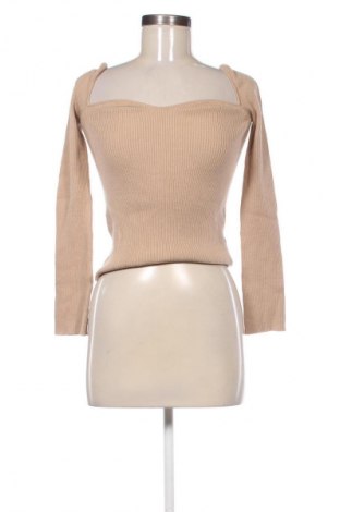 Γυναικείο πουλόβερ SHEIN, Μέγεθος M, Χρώμα  Μπέζ, Τιμή 14,82 €