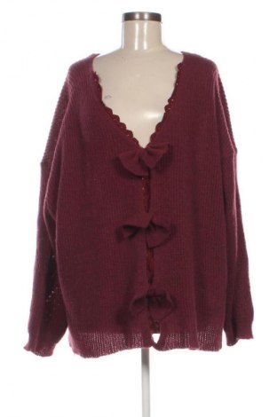 Γυναικείο πουλόβερ SHEIN, Μέγεθος 3XL, Χρώμα Κόκκινο, Τιμή 13,99 €