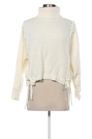 Γυναικείο πουλόβερ Simplee, Μέγεθος M, Χρώμα Εκρού, Τιμή 20,90 €