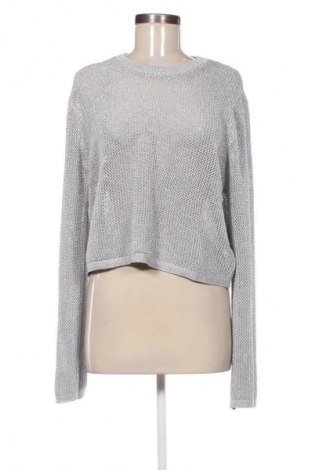 Pulover de femei Sinsay, Mărime XL, Culoare Argintiu, Preț 77,00 Lei