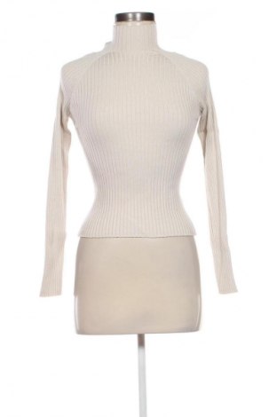 Γυναικείο πουλόβερ Stradivarius, Μέγεθος L, Χρώμα  Μπέζ, Τιμή 14,77 €