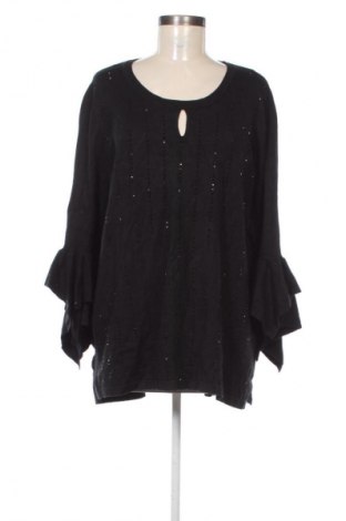 Γυναικείο πουλόβερ Tredy, Μέγεθος 3XL, Χρώμα Μαύρο, Τιμή 8,99 €