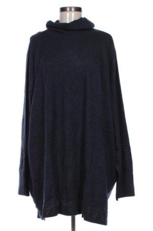 Дамски пуловер Ulla Popken, Размер 5XL, Цвят Син, Цена 28,12 €
