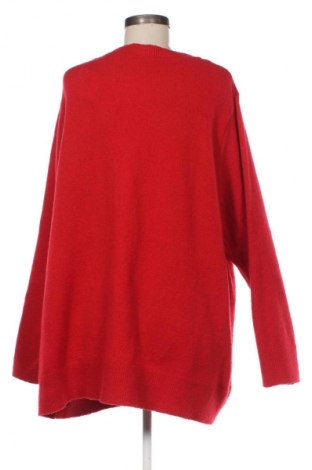 Női pulóver Ulla Popken, Méret 3XL, Szín Piros, Ár 8 637 Ft
