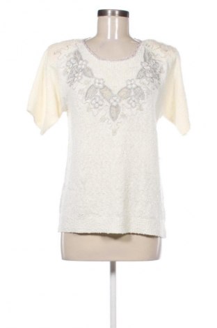 Γυναικείο πουλόβερ Unbranded, Μέγεθος L, Χρώμα Λευκό, Τιμή 14,82 €