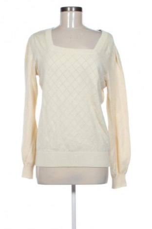 Γυναικείο πουλόβερ Unbranded, Μέγεθος L, Χρώμα Εκρού, Τιμή 11,99 €