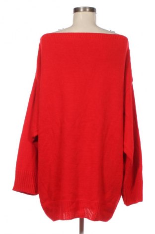 Γυναικείο πουλόβερ Unbranded, Μέγεθος 3XL, Χρώμα Κόκκινο, Τιμή 14,99 €