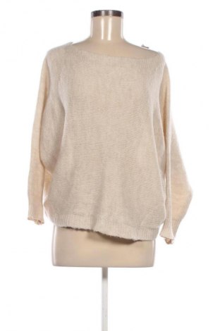 Damski sweter Unbranded, Rozmiar M, Kolor Beżowy, Cena 44,99 zł