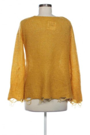 Γυναικείο πουλόβερ Vicolo, Μέγεθος XL, Χρώμα Κίτρινο, Τιμή 32,00 €