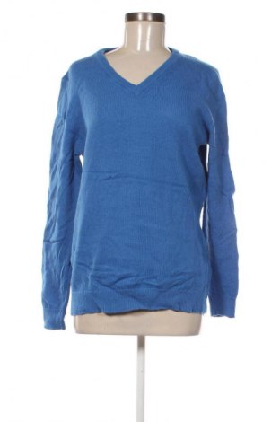 Γυναικείο πουλόβερ WoolOvers, Μέγεθος XL, Χρώμα Μπλέ, Τιμή 16,99 €