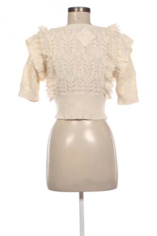 Дамски пуловер Zara, Размер S, Цвят Екрю, Цена 13,80 €