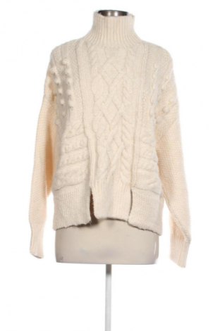 Pulover de femei Zara, Mărime M, Culoare Ecru, Preț 139,11 Lei
