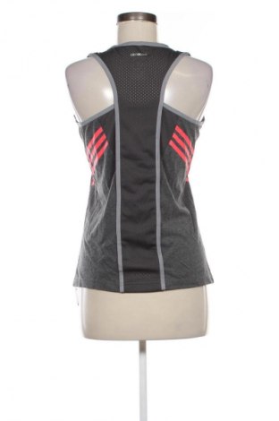 Damen Sporttop Adidas, Größe M, Farbe Grau, Preis € 17,99