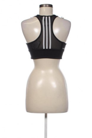 Damen Sporttop Adidas, Größe M, Farbe Schwarz, Preis 18,99 €