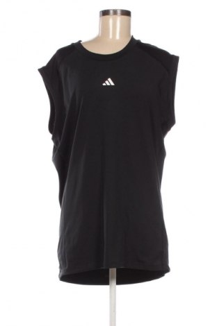 Damen Sporttop Adidas, Größe 3XL, Farbe Schwarz, Preis € 17,38