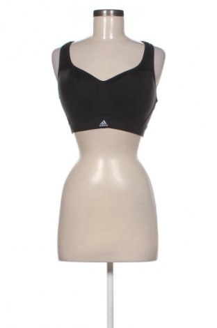 Damen Sporttop Adidas, Größe L, Farbe Schwarz, Preis 34,57 €