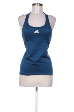 Top sport de damă. Adidas, Mărime S, Culoare Albastru, Preț 109,06 Lei