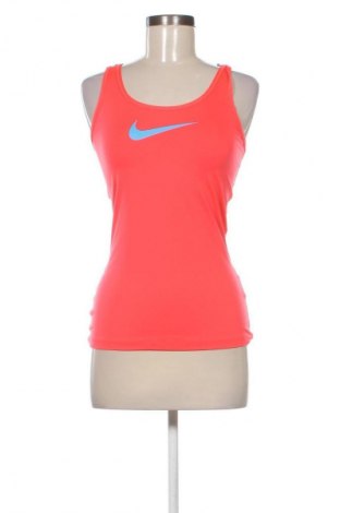Damen Sporttop Nike, Größe S, Farbe Orange, Preis 18,99 €