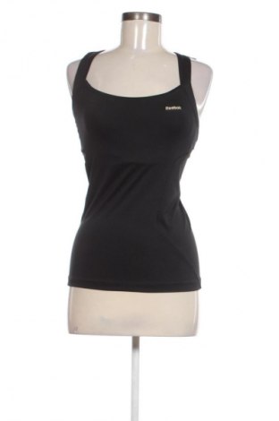Damski sportowy top Reebok, Rozmiar M, Kolor Czarny, Cena 93,00 zł