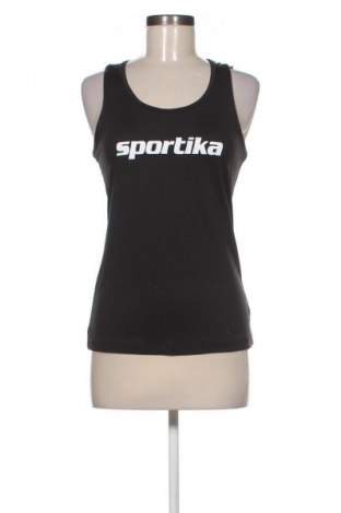 Dámsky športový top  Sportika, Veľkosť M, Farba Čierna, Cena  8,00 €