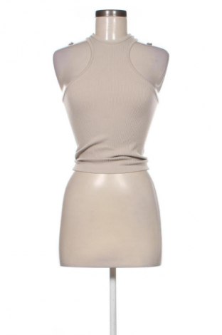 Damski sportowy top Stradivarius, Rozmiar S, Kolor Beżowy, Cena 41,11 zł