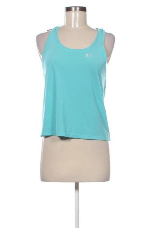 Γυναίκειο αθλητικό τοπ Under Armour, Μέγεθος S, Χρώμα Μπλέ, Τιμή 17,39 €