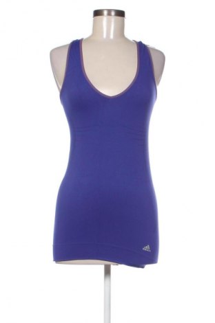 Damen Sporttop Adidas, Größe XXS, Farbe Blau, Preis € 17,00