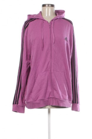 Damen Sweatshirt Adidas, Größe XXL, Farbe Lila, Preis € 27,99